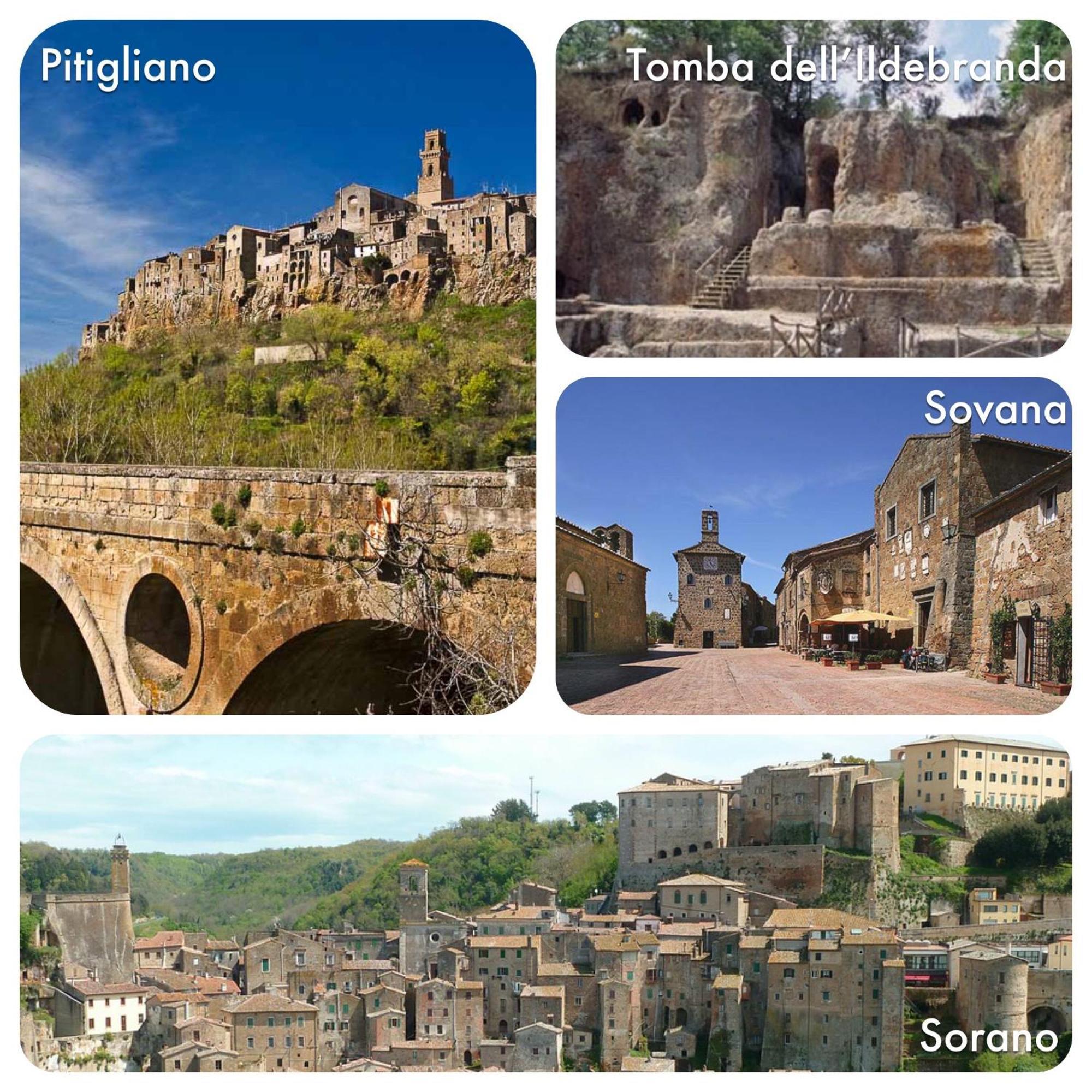 Pian De' Somari Villa Pitigliano Exteriör bild